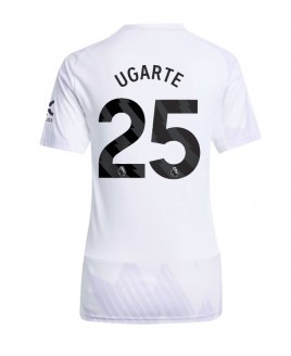 Günstige Manchester United Manuel Ugarte #25 Auswärtstrikot Damen 2025-26 Kurzarm